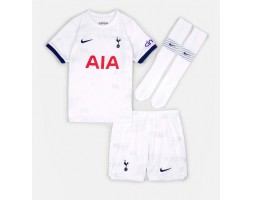 Tottenham Hotspur Hjemmedraktsett Barn 2023-24 Kortermet (+ Korte bukser)